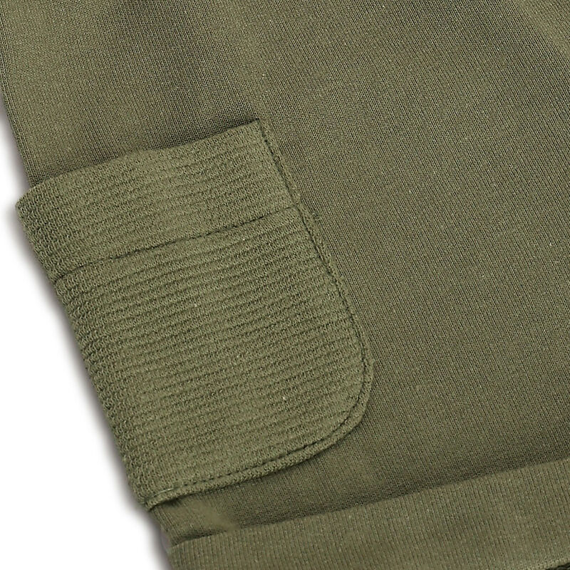 Boys Medium Green Solid Shorts image number 3